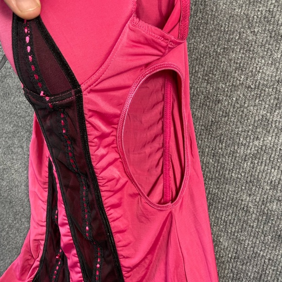 Intimate Basics Camisole/Lingerie Top Woman's Large Pink Cut-Out Side Strappy - Picture 4 of 8